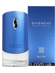 Чоловічий парфум оригінал Givenchy Pour Homme Blue Label edt 100ml (свіжий, підбадьорливий, інтенсивний)
