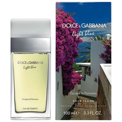 Женские Духи D&G Light Blue Escape to Panarea Dolce&Gabbana 100ml edt (Дольче Габбана Лайт Блю Панарея)