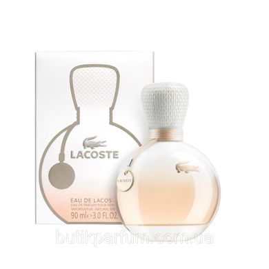 Жіночі парфуми Lacoste Eau de Lacoste 90ml edp (Жіночний, м'який, ніжний, спокусливий аромат)