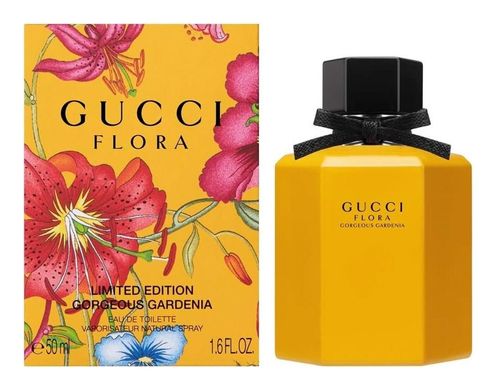 Оригинал Гуччи Флора Гардения 2018 50ml Женские Духи Gucci Flora Gorgeous Gardenia Limited Edition 2018