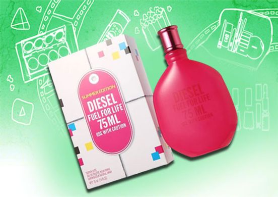 Оригинал Diesel Fuel For Life Summer Edition for Women 75ml edt Дизель Фул фо Лайф Саммер Эдинен фо Вумен