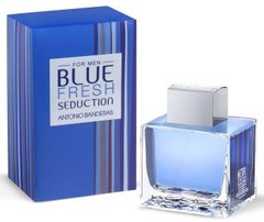 Оригінал Antonio Banderas Blue Fresh Seduction 100мл (свіжий, літній, заряджаючий енергією аромат)