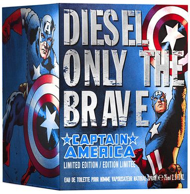 Diesel Only The Brave Captain America 75ml edt Дизель Онли Зе Брейв Капитан Америка