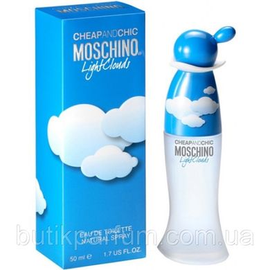 Moschino Cheap and Chic Light Clouds 100ml edt (Жизнерадостный и лёгкий парфюм для оптимистичных девушек)