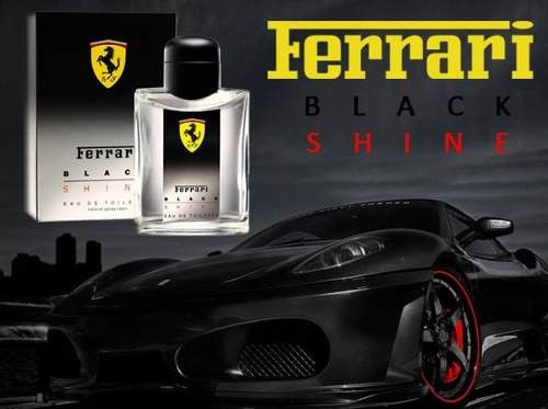 Оригінал Ferrari Black Shine 125ml edt (сильний, мужній, рішучий, динамічний)