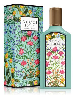 Оригінал Gucci Flora by  Gucci Gorgeous Jasmine 100ml Парфумерна Вода Гуччі Флора Гарденія Жасмін