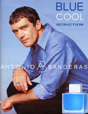 Оригинал Antonio Banderas Blue Cool Seduction (освежающий, древесный, прохладный водный аромат)