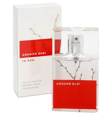 Armand Basi in Red edt 50ml (романтичний і витончений аромат асоціюється з гарним настроєм і відпочинком)