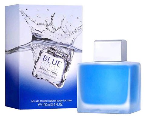 Оригінал Antonio Banderas Blue Cool Seduction (свіжий, деревний, прохолодний водний аромат)