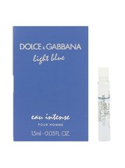 Оригинал Dolce&Gabbana Light Blue Eau Intense 1.5ml Парфюмированная вода Мужская Виал