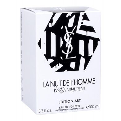 Yves Saint Laurent La Nuit De L`Homme Edition Art 100ml Ив Сен Лоран Ла Нуит Дель Хом Эдишн Арт