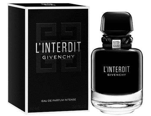 Оригінал Givenchy l'interdit Intense 80ml Жіноча Парфюмированая вода Живанши Заборонена Інтенс