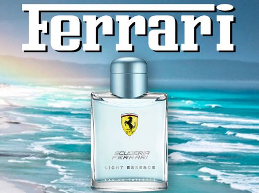 Оригинал Ferrari Light Essence 75ml edt Феррари Лайт Эссенсе (Светлая сущность сильных мужчин)