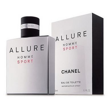 Оригінал Chanel Allure Homme Sport 100ml Шанель Алюр Хом Спорт (харизматичний, енергійний, мужній аромат)