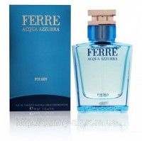 Чоловічий парфум Ferré Acqua Azzurra Men edt 100ml (сильний, розкішний, загадковий, мужній)