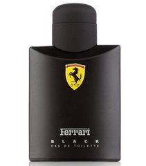 Оригинал Ferrari Black Men 125ml edt Феррари Блэк Мен (бодрящий, свежий, мужественный, классический)