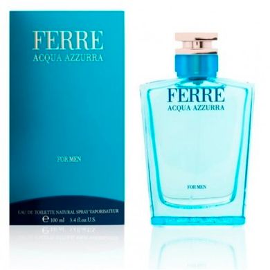 Мужской парфюм Ferré Acqua Azzurra Men 100ml edt (сильный, роскошный, загадочный, мужественный)