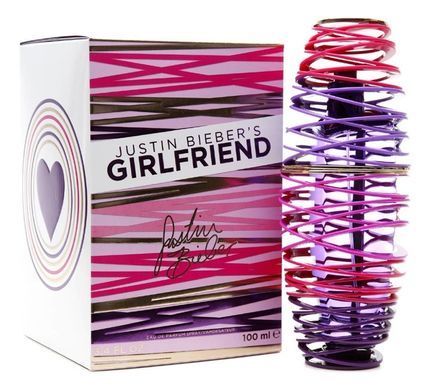 Оригинал Justin Bieber Girlfriend 100ml Женские Духи Джастин Бибер Герлфренд