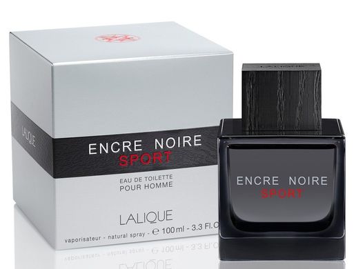 Original Lalique Encre Noire Sport 100ml Лалик Энкре Нуар Спорт
