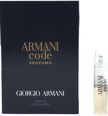 Оригинал Giorgio Armani Code Profumo 1.5ml Парфюмированная вода Мужская Виал