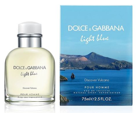 Оригинал Дольче Габбана Лайт Блю Дискавер Вулкано / Dolce&Gabbana Light Blue Discover Vulcano 125ml
