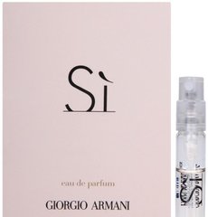 Оригінал Giorgio Armani Si 1.5 ml Парфумована вода Жіноча Віал