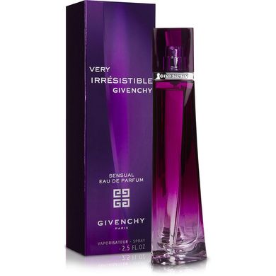Givenchy Very Irresistible Sensual 75ml edр (Дарує чудовий благородний шлейф. Сучасний, сексуальний)