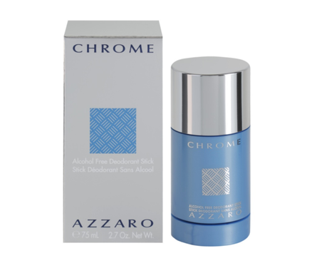 Оригінал Azzaro Chrome 75ml Дезодорант-стік Чоловічий Азарро Хром