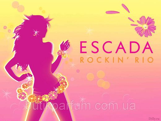 Оригинал Escada Rockin Rio 50ml EDT (яркий, игривый, солнечный, волнующий)