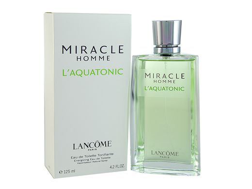 Оригінал Lancome Miracle Homme À Aquatonic 125ml Ланком Миракль Хоум Ель Акватоник
