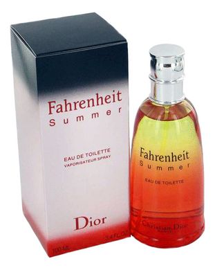 Оригінал Christian Dior Fahrenheit Summer edt 100ml Чоловіча Туалетна Вода Діор Фаренгейт Саммер