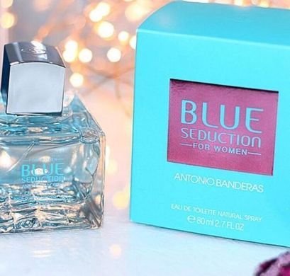 Оригинал Blue Seduction Antonio Banderas Woman 30ml EDT Женская Антонио Бандерас Голубое соблазнение