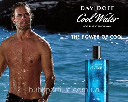 Оригинал Davidoff Cool Water Man 75ml edt (освежающий, бодрящий, энергичный аромат)