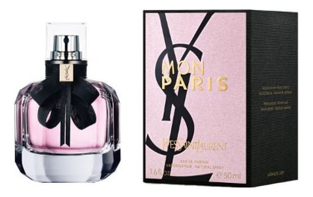 Оригінал Yves Saint Laurent Mon Paris 50ml Жіноча Парфумована Вода Ів Сен Лоран Мон Парі