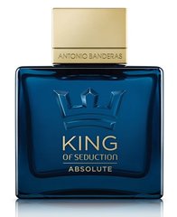King of Seduction Absolute Antonio Banderas 100ml edt (древесный, ароматический, свеже-пряный аромат)