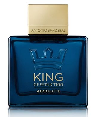 King of Seduction Absolute Antonio Banderas 100ml edt (древесный, ароматический, свеже-пряный аромат)