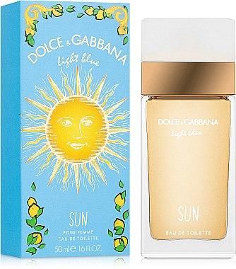 Оригінал Dolce & Gabbana Light Blue Sun 100ml Парфуми Дольче Габбана Лайт Блю Сан