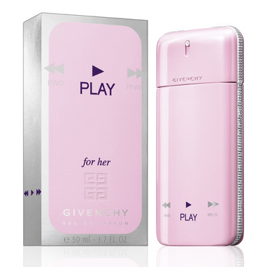 Оригінал Givenchy Play for Her 75ml edp Живанши Плей (романтичний, чуттєвий, ніжний, жіночний)