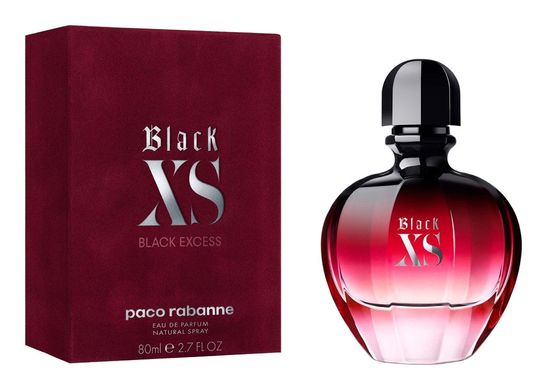 Оригінал Paco Rabanne Black XS Eau De Parfum 80ml Жіночі Парфуми Пако Рабан Блек ХС Парфум