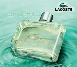 Lacoste Essential 125ml edt (яскравий, заряджаючий енергією, харизматичний аромат для чоловіків)