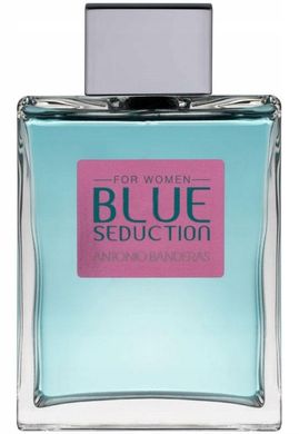 Оригінал Antonio Banderas Blue Seduction Woman 200ml EDT Жіноча Антоніо Бандерас Блакитне спокушання