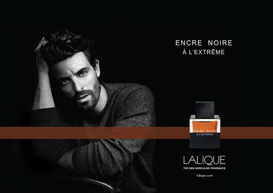 Оригинал Lalique Encre Noire a L’Extreme 100ml Мужской Парфюм Лалик Энкре Нуар Экстрим