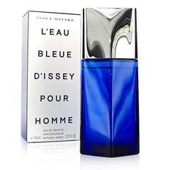 Чоловічий парфум оригінал Issey Miyake Leau Dissey Blue Pour Homme 75ml edt (мужній, романтичний)