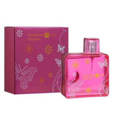 Оригинал Mandarina Duck Cute Pink 100ml Женская EDT Мандарина Дак Милая Розовая