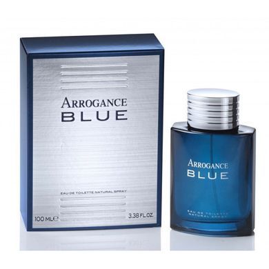 Оригінал Arrogance Blue 100ml Туалетна Вода Чоловіча Ароганс Синій