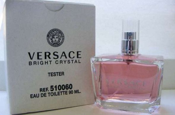 Оригинал Versace Bright Crystal 90ml edt Версаче Брайт Кристалл Тестер
