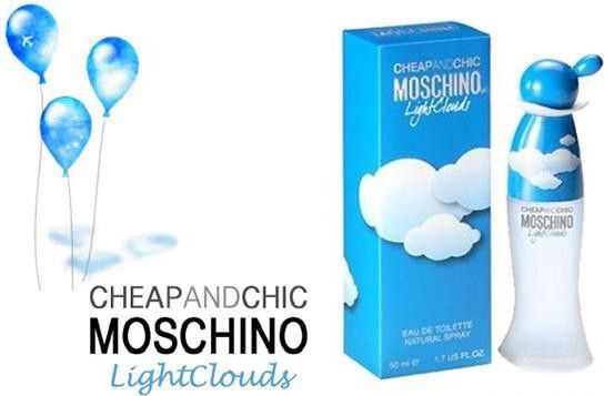 Оригинал Москино Чип Энд Чик Лайт Клаудс 50ml edt Moschino Cheap and Chic Light Clouds