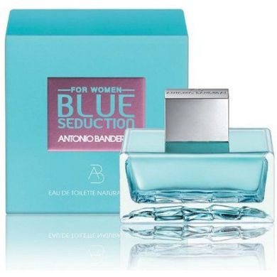 Жіноча туалетна вода Antonio Banderas Blue Seduction (ніжний, свіжий, спокусливий аромат)