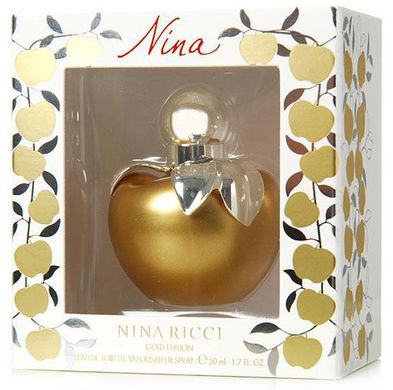 Nina Ricci Nina Apple Gold Edition 50ml edt (Волшебный женский аромат бесподобно звучит весной,осенью и зимой)