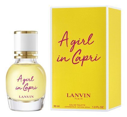Оригінал Lanvin A Girl In Capri 30ml Жіноча Туалетна вода Ланвін Герл Ін Капрі